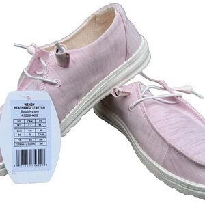 Hey Dude Wendy Bubblegum Pink Flats